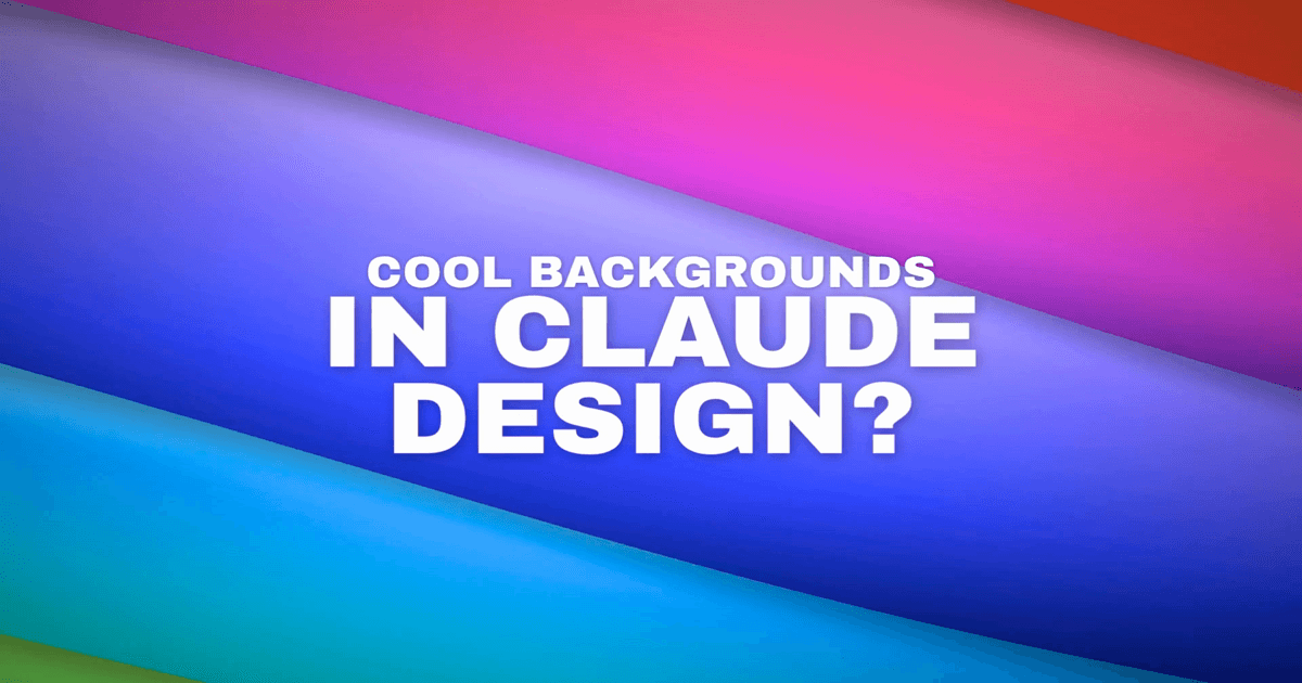 How to Make an Animated Background Video With Claude Design